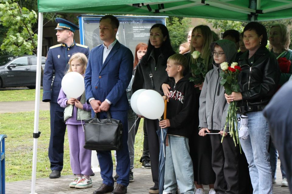1 июля в Гвардейском сквере прошло торжественное мероприятие, посвященное Дню ветеранов боевых действий