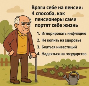 Как пенсионеры сами себе пропадают: 4 финансовые ошибки, которые значительно усложняют жизнь
