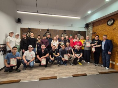 В рамках X городской межнациональной Спартакиады «Дружим народами» в Рязани прошел турнир по дартсу