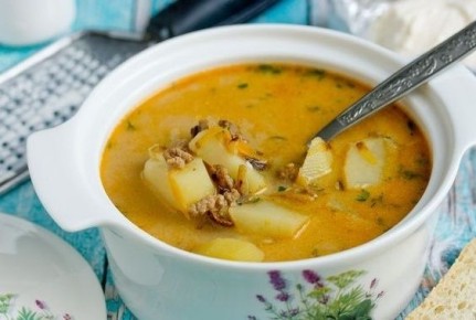 Сырный суп с фаршем: уютный и сытный рецепт для зимних дней