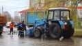 Днем 27 в городе работает спецтехника и сотрудники ДБГ