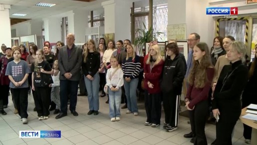 В Рязани открылась выставка "Моя творческая дорога в профессию"