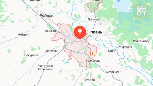 Около 10 взрывов было слышно над Рязанью