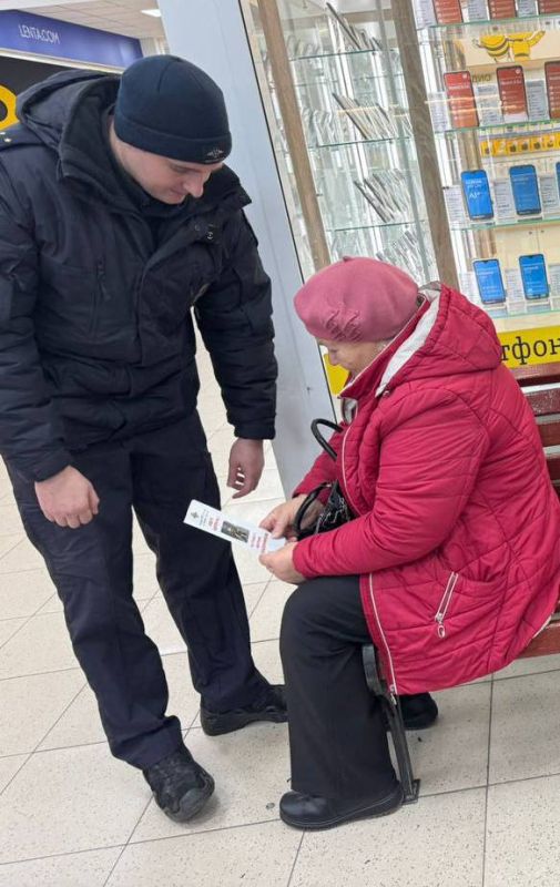 Полицейские в Рязани проводят масштабную работу по профилактике мошенничества