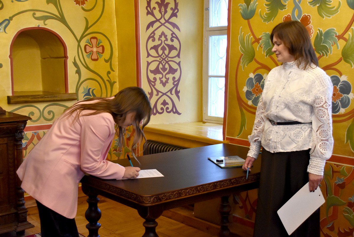 В Рязанском кремле прошла регистрация рождения В Рязанском кремле прошла регистрация рождения