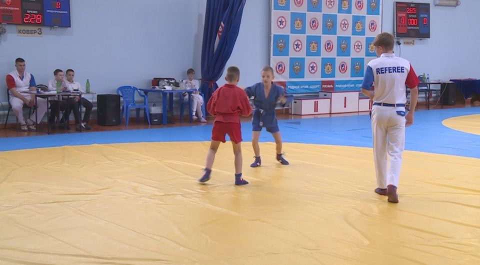 В Рязани прошло Первенство области по самбо