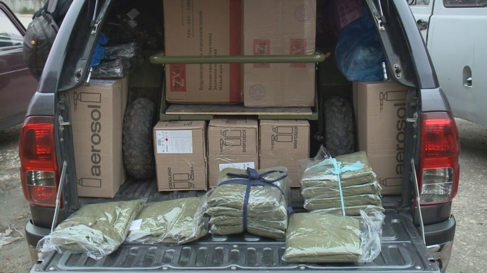 Региональное отделение ОНФ отправило очередной гуманитарный караван в зону проведения СВО