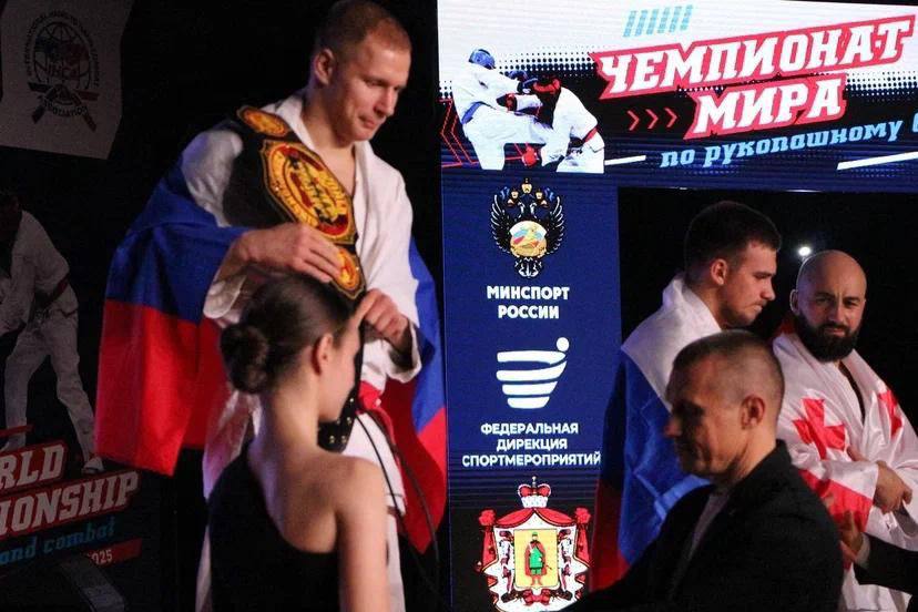 Военнослужащий спортивной команды при управлении Южного округа Росгвардии стал чемпионом мира по рукопашному бою