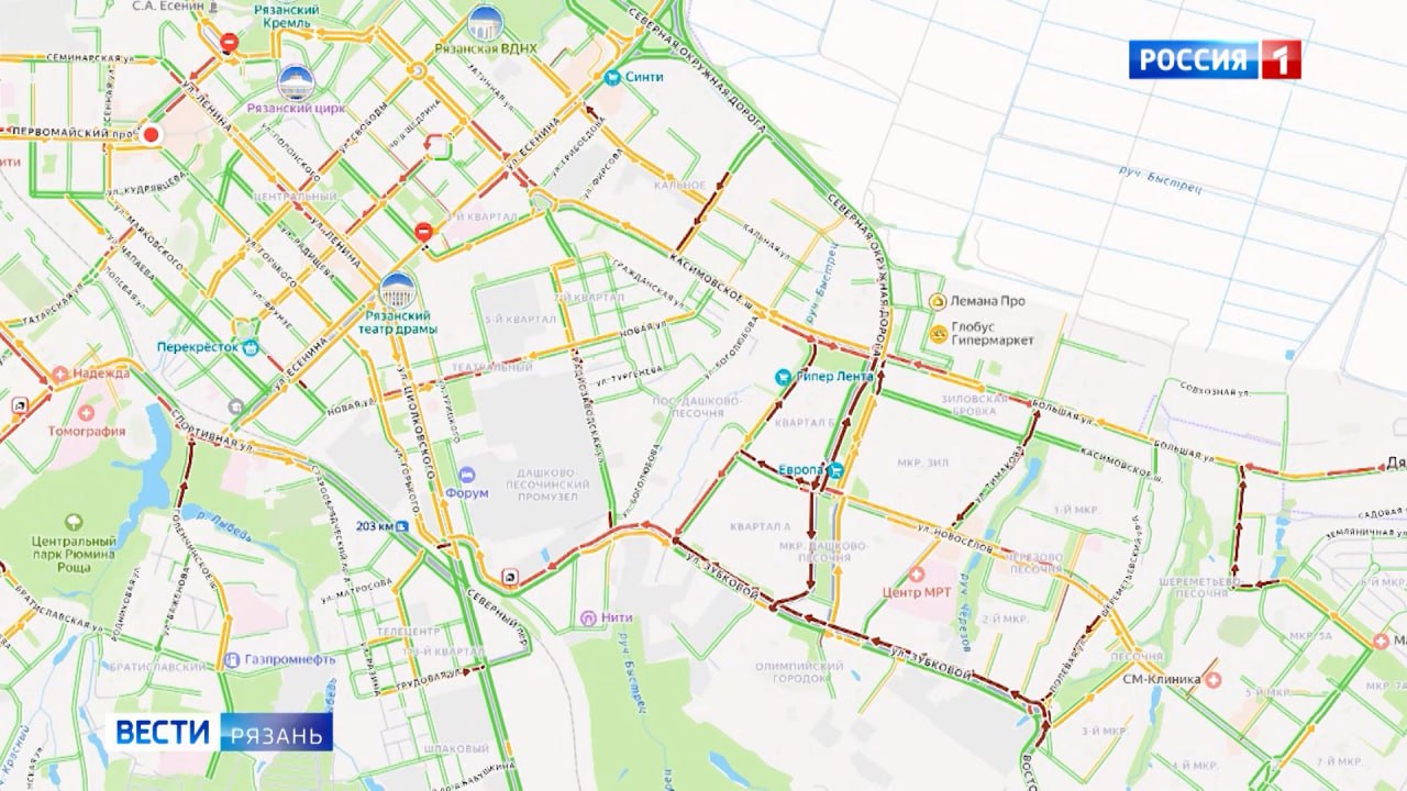 Эксперты: Запас пропускной способности дорог Песочни давно исчерпан