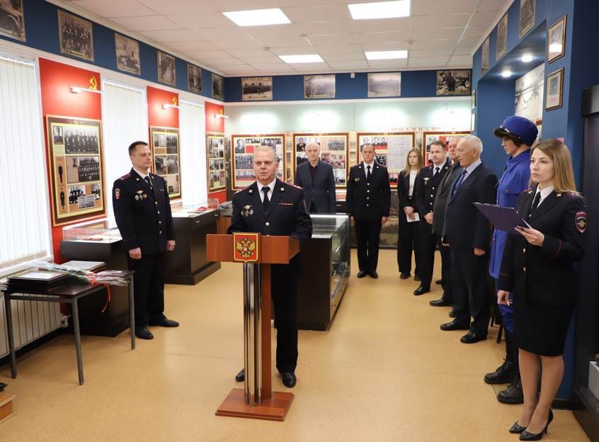 В Рязани в Музее рязанской полиции состоялась торжественная церемония награждения победителей конкурса «Лучший молодой сотрудник УМВД России по Рязанской области»