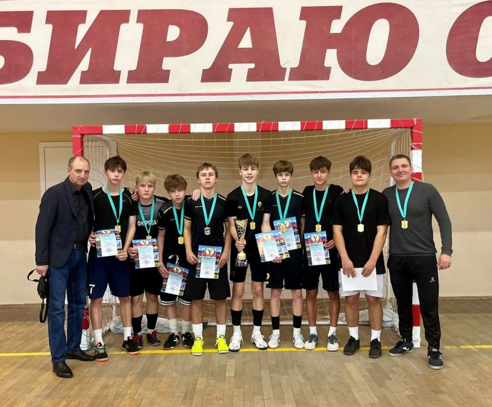 На базе СШ «Александр Невский» состоялись игры регионального этапа Всероссийских соревнований по футзалу «Кожаный мяч - Школьная футбольная лига» среди команд мальчиков 2010-2011 гг.р