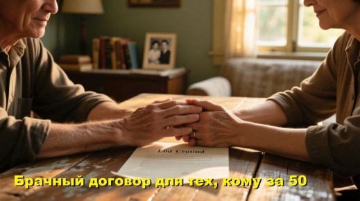 Почему брачный договор важен для людей старше 50: три основных аспекта