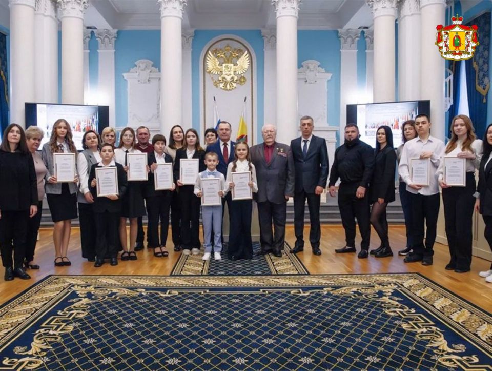 В Рязанской областной Думе наградили победителей Девятого Всероссийского конкурса «Портрет твоего края»
