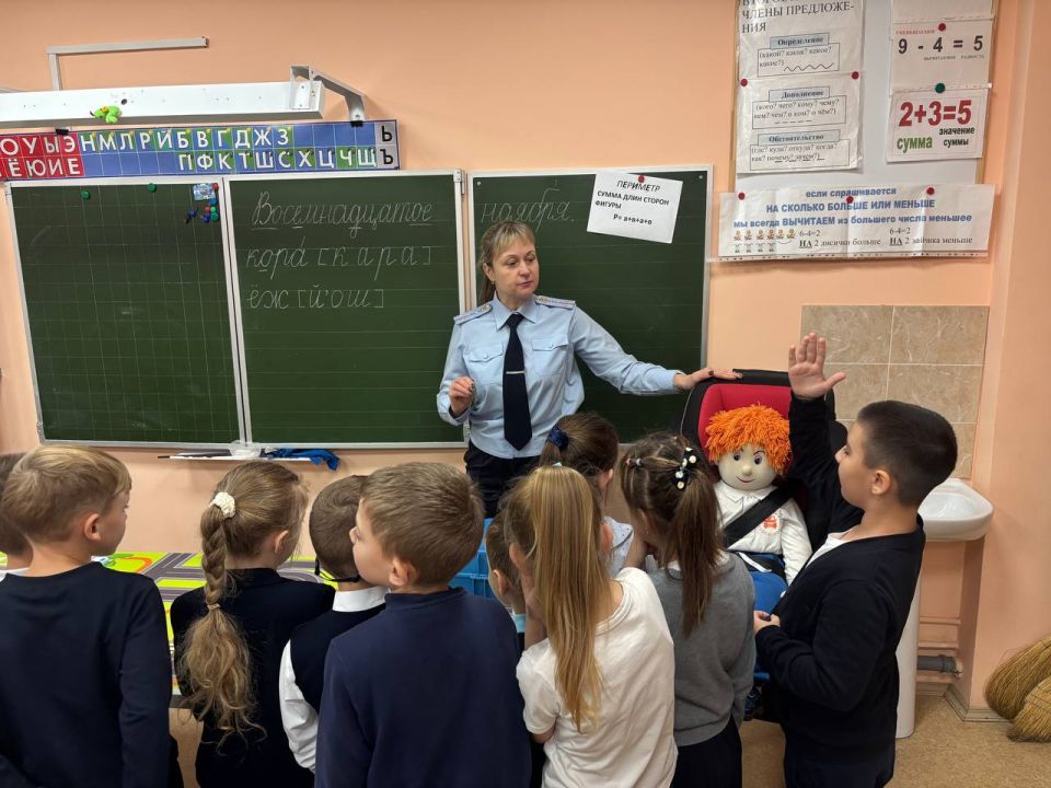 В рязанской школе №62 полицейские провели акцию «Рязань – наш безопасный дом»