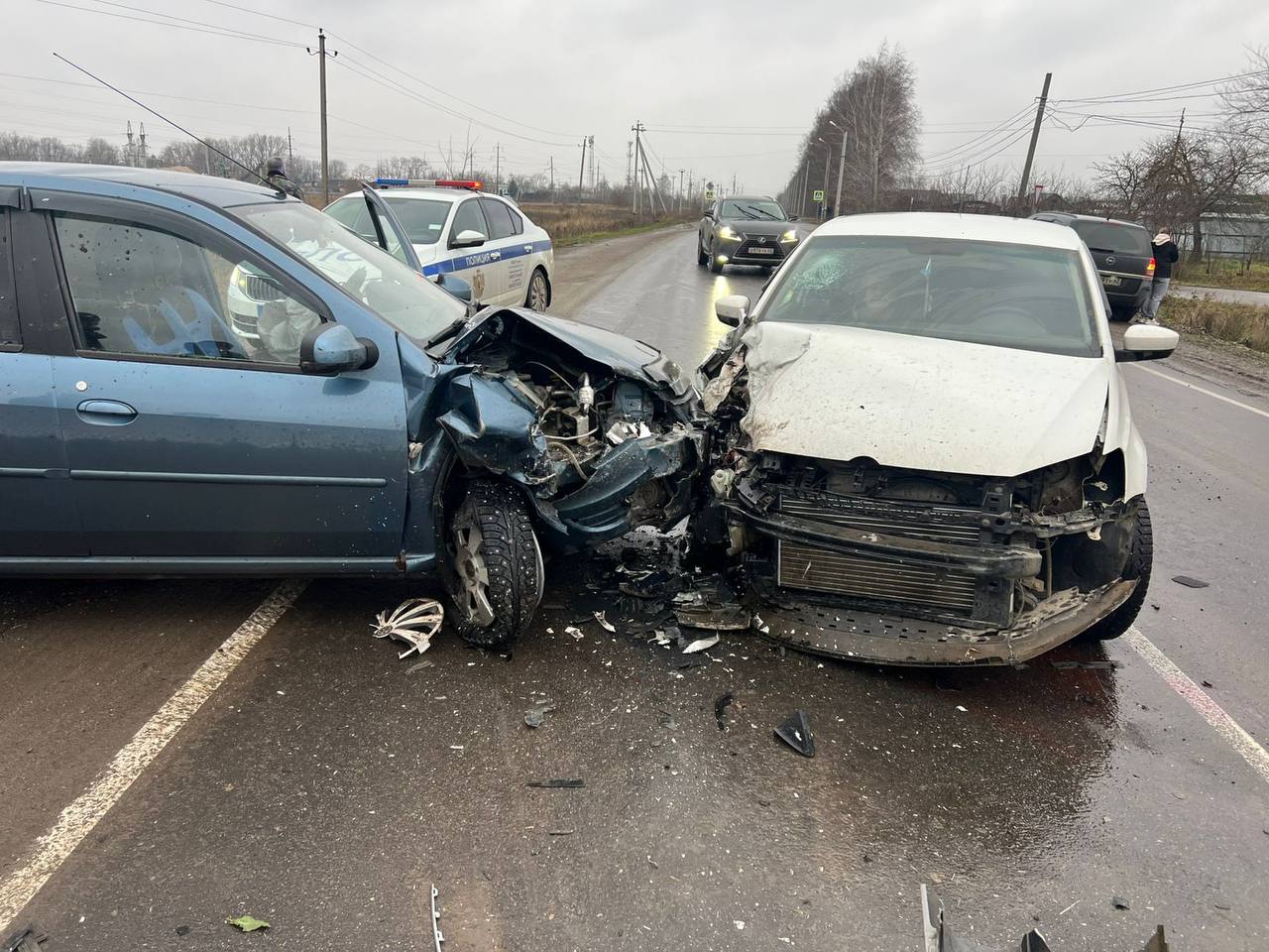 За прошедшие сутки на дорогах Рязанской области зарегистрировано 4 дорожно-транспортных происшествия, в результате которых 6 человекполучили травмы различной степени тяжести За прошедшие сутки на дорогах Рязанской области зарегистрировано 4 дорожно-транспортных происшествия, в результате которых 6 человекполучили травмы различной степени тяжести