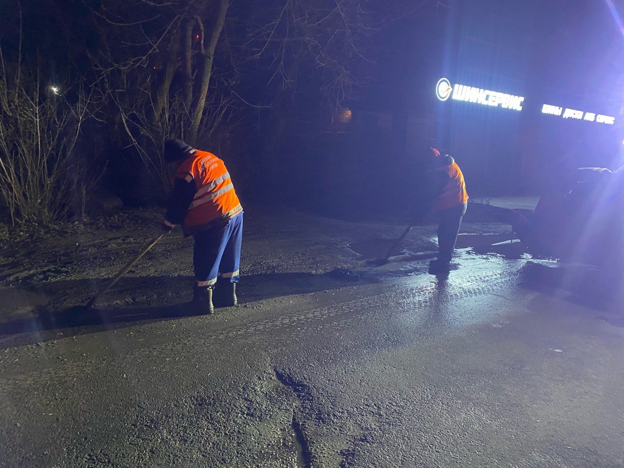 Дирекция благоустройства проводит уборку Рязани Дирекция благоустройства проводит уборку Рязани