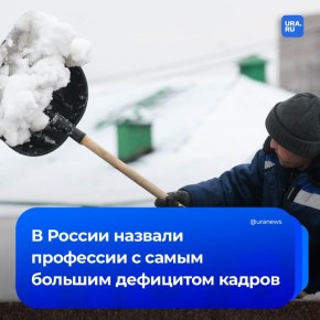 Дворников, инженеров, слесарей, сантехников, электриков и разнорабочих не хватает в России