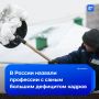 Дворников, инженеров, слесарей, сантехников, электриков и разнорабочих не хватает в России