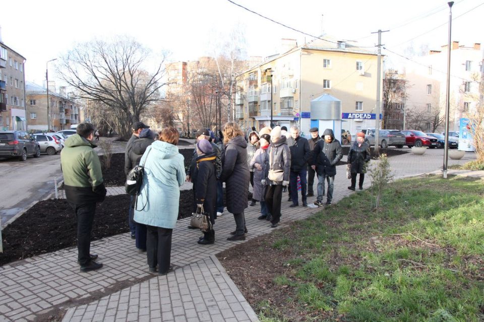 На бульваре Пушкина состоялась приемка работ по 3 этапу благоустройства