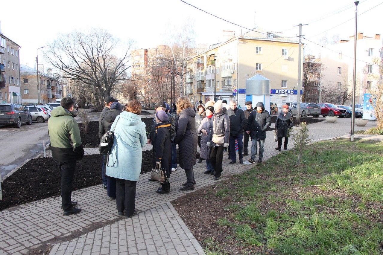 На бульваре Пушкина состоялась приемка работ по 3 этапу благоустройства