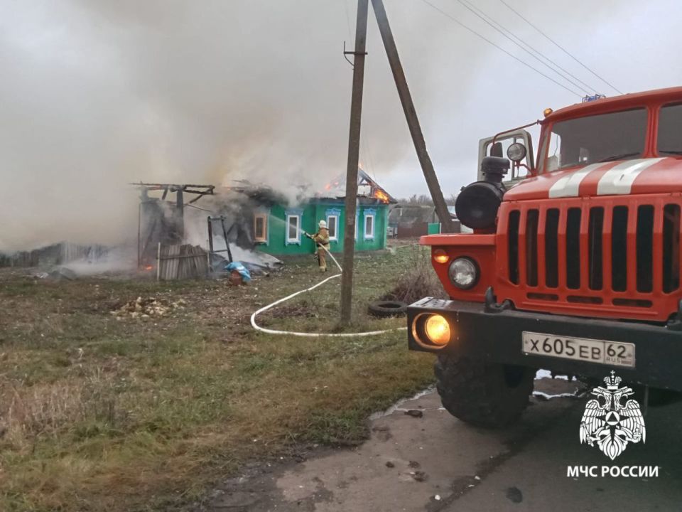 За период с 17 по 23 ноября на территории Рязанской области ликвидировано 13 пожаров: