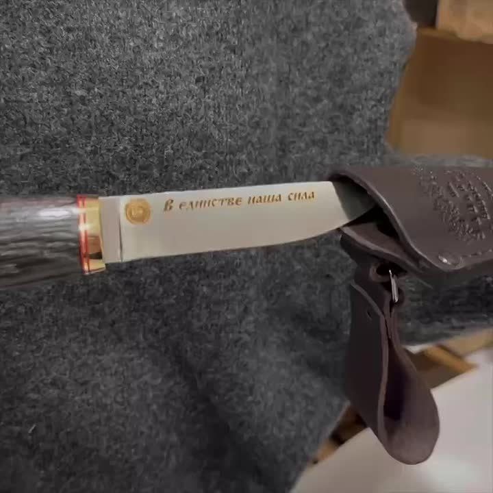 БФ Два майора: Мы получили ножи от Товарищества Завьялова, которые приобрел Юрий из Рязани для фронтовиков