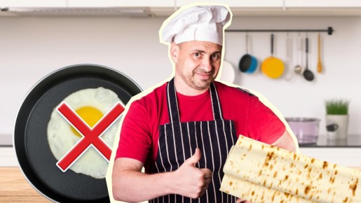 Вместо омлета и яичницы: упаковка лаваша — и сытная пицца на столе через 15 минут