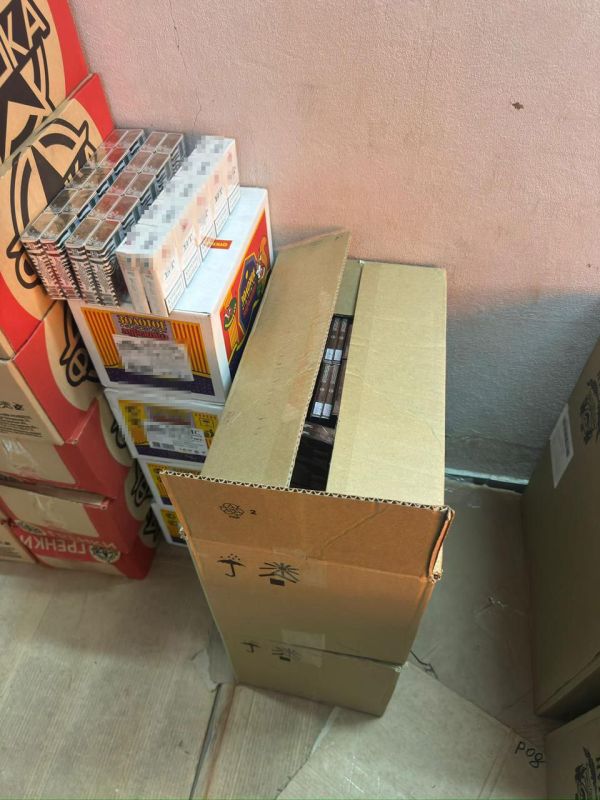 В Рязани полицейские обнаружили в домовладении местного жителя более 10 тысяч пачек немаркированных сигарет