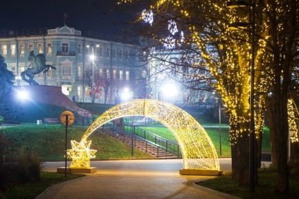 В Рязани продолжается подготовка к празднованию Нового года