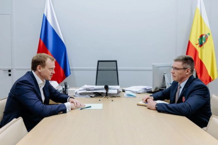 Павел Малков: Встретился с участником программы «ГЕРОИ62» Евгением Ведяшкиным