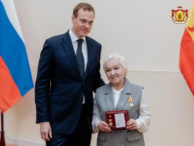 Глава региона Павел Малков вручил знаки Губернатора «Доброволец Рязанской области»