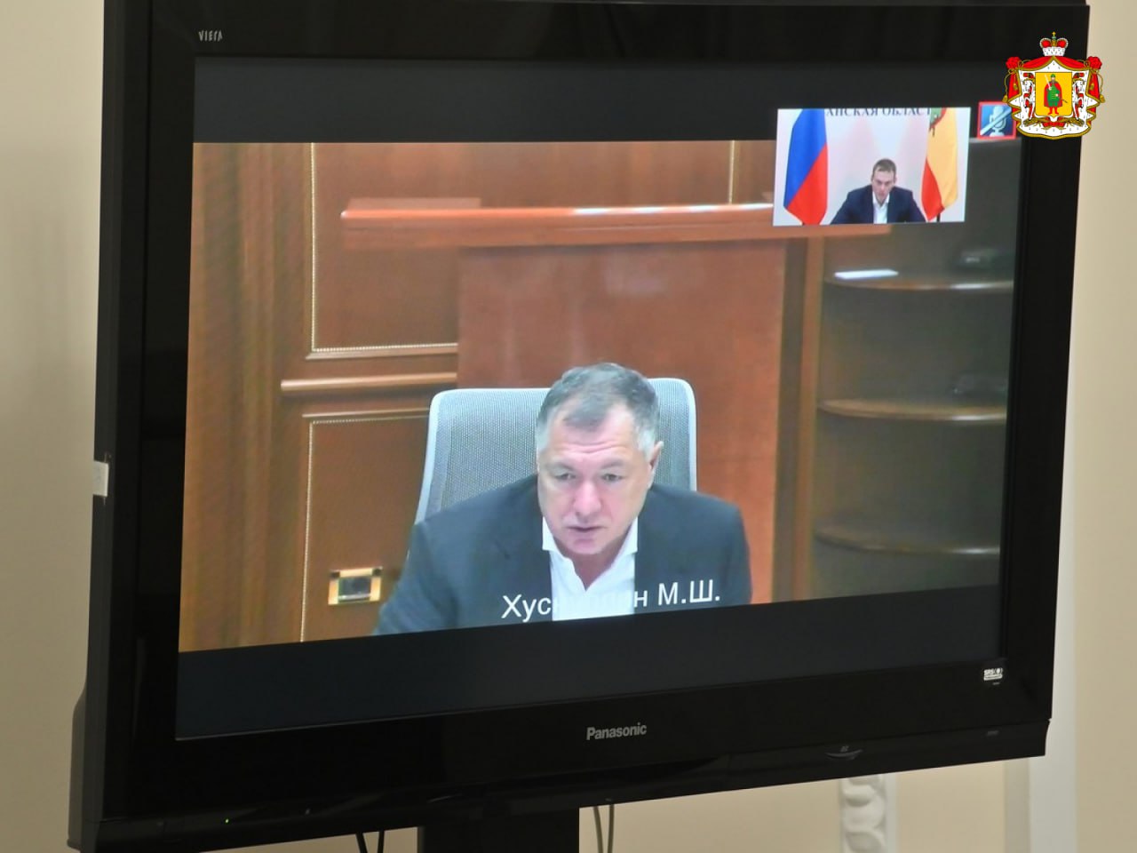 Губернатор Рязанской области Павел Малков в режиме видеоконференцсвязи принял участие в заседании президиума (штаба) Правительственной комиссии по региональному развитию в Российской Федерации, которое провел Заместитель... Губернатор Рязанской области Павел Малков в режиме видеоконференцсвязи принял участие в заседании президиума (штаба) Правительственной комиссии по региональному развитию в Российской Федерации, которое провел Заместитель...