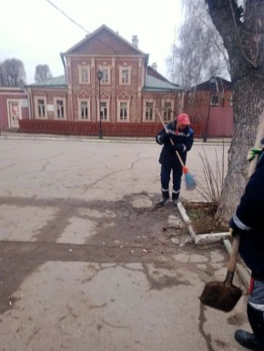 Днем 5 декабря в Рязани работает коммунальная техника и сотрудники ДБГ