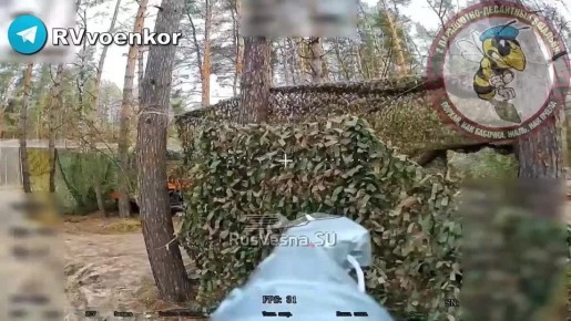 Десант уничтожает технику и пехоту врага, наступая к Сумам