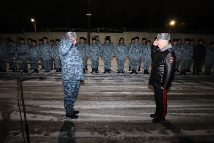 Все задачи выполнены. Отряд рязанской полиции вернулся из командировки на Северный Кавказ