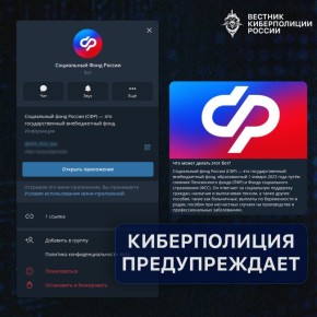 Социальный фонд России предупреждает: мошенники создают поддельные боты под видом СФР