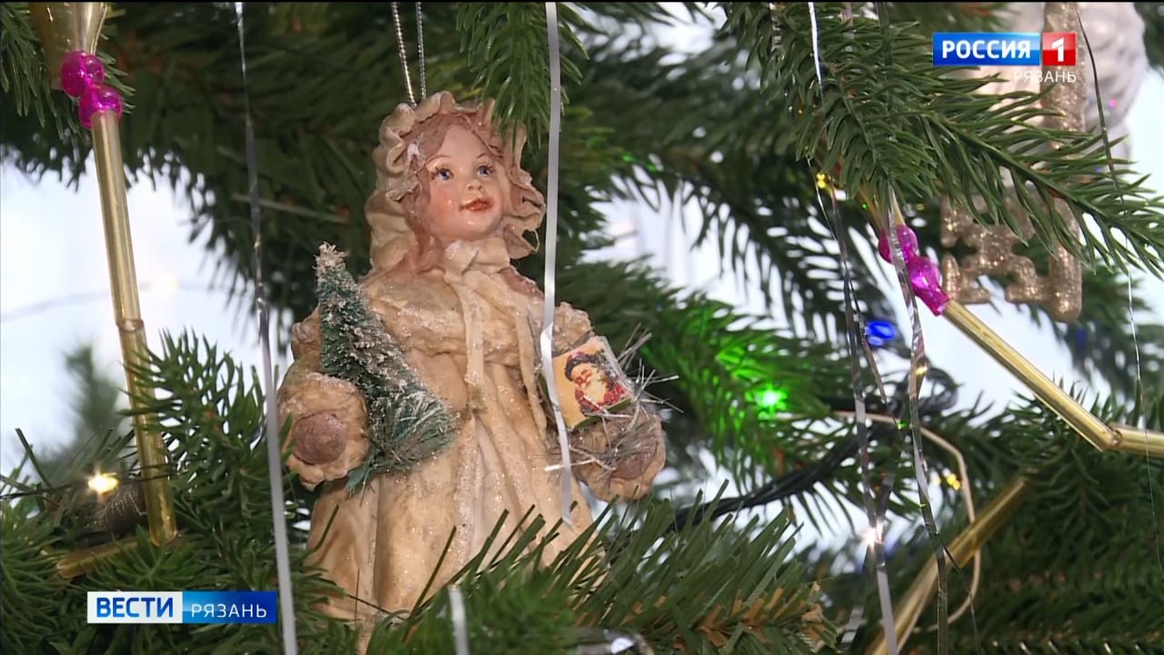 Рязанка Анастасия Агаркова создаёт новогодние игрушки из ваты