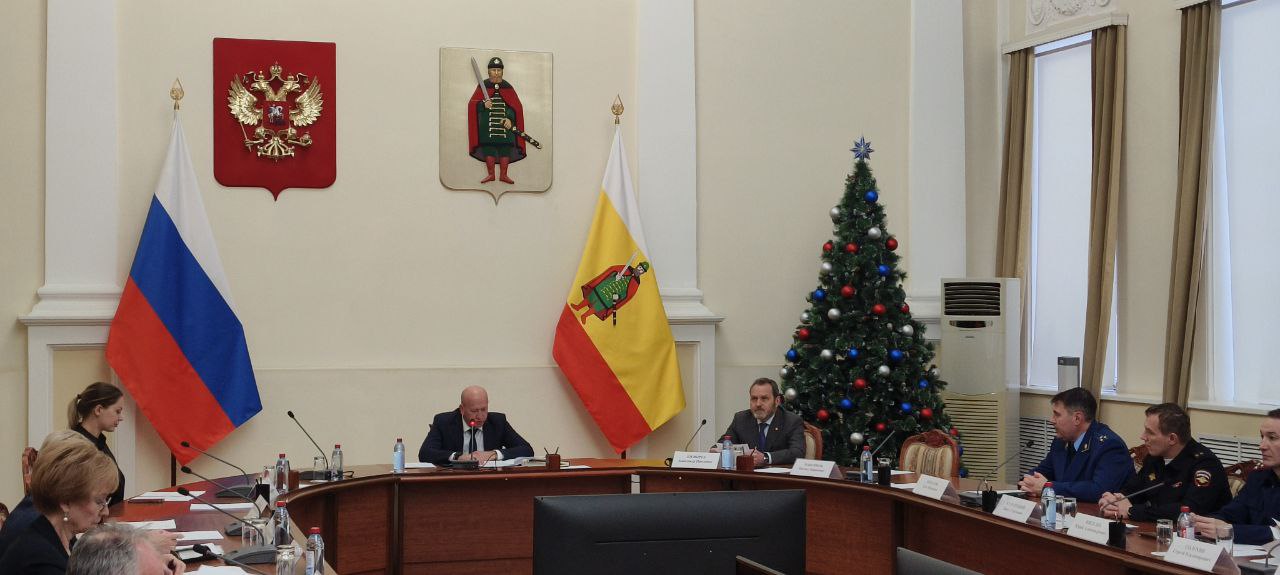 Председатель Избирательной комиссии Рязанской области Андрей Сидоренко принял участие в заседании комиссии по координации работы по противодействию коррупции