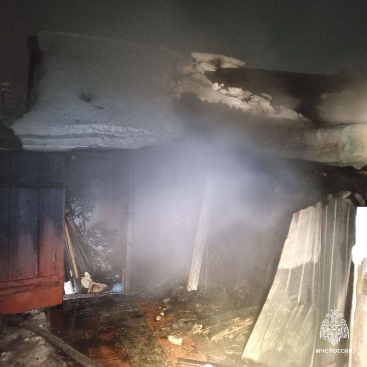 #СводкаМЧС. За сутки пожарно-спасательными подразделениями Рязанской области ликвидирован 1 техногенный пожар: — 20 января в 21:29 поступило сообщение о пожаре в хозяйственной постройке в городе Сасово