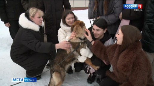 Учащиеся педагогического колледжа побывали в кинологическом центре УМВД