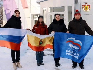 Из Рязани в курский военный госпиталь оправилась новая группа добровольцев