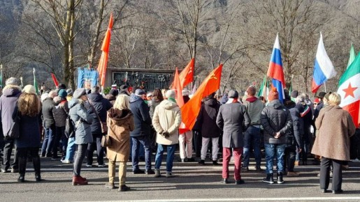 В Италии почтили память Героя Советского Союза Фёдора Полетаева