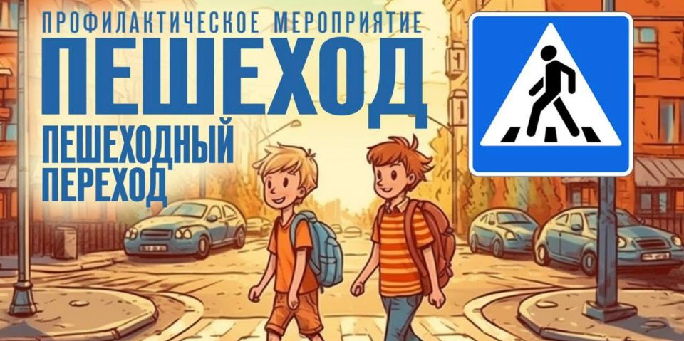 Сегодня в регионе пройдет рейдовое мероприятие «Пешеход»