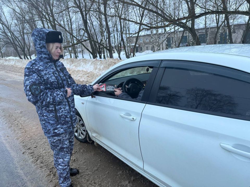 Госавтоинспекция напоминает водителям: уступи дорогу — сохрани жизнь!