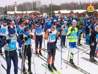 В Рязанской области состоялась 44-я открытая Всероссийская массовая гонка «Лыжня России»