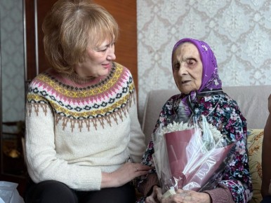 Труженице тыла Квардаковой Ольге Ивановне исполнилось 102 года