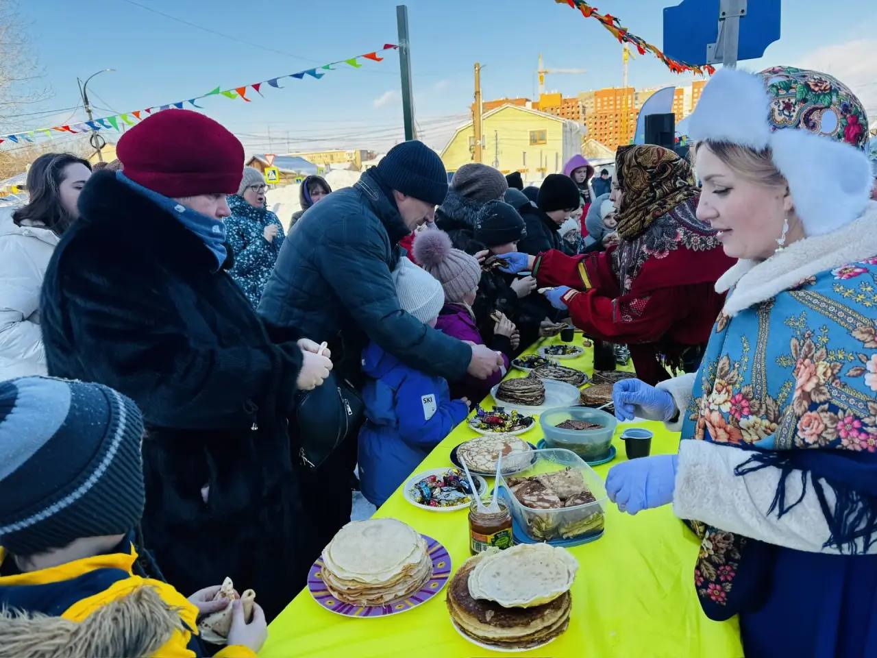 На территориях ТОС прошли праздники Масленицы На территориях ТОС прошли праздники Масленицы