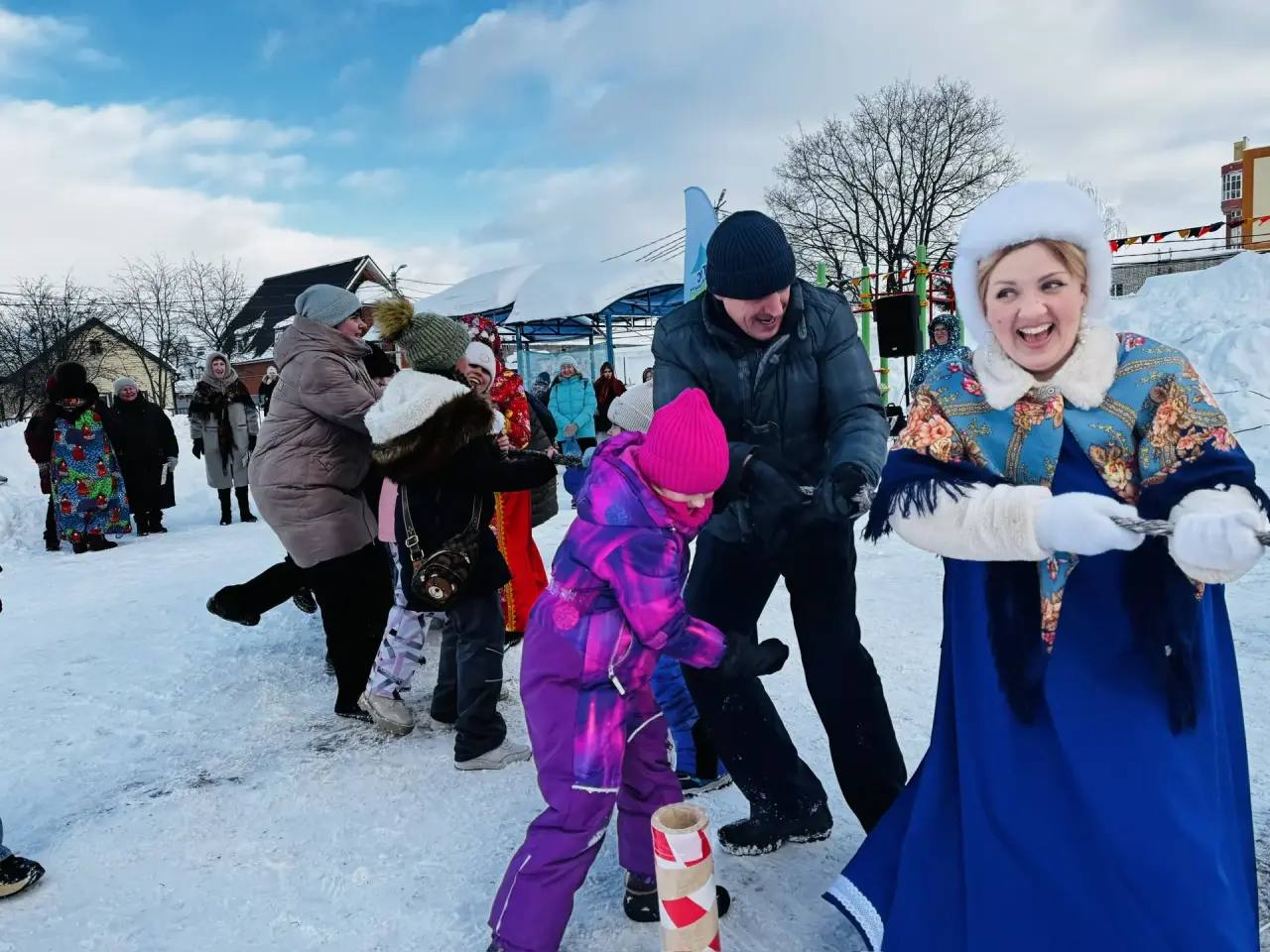 На территориях ТОС прошли праздники Масленицы На территориях ТОС прошли праздники Масленицы