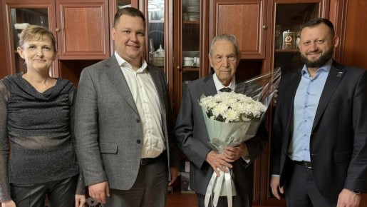 Житель Рязанского округа Дмитрий Иванов отметил 103-летие