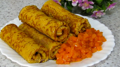 Тыквенные блинчики с вареньем: идеальное сочетание для весеннего утра